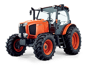 Kubota-Tractors-M-M135GXS CAB Tractor + Front Suspension