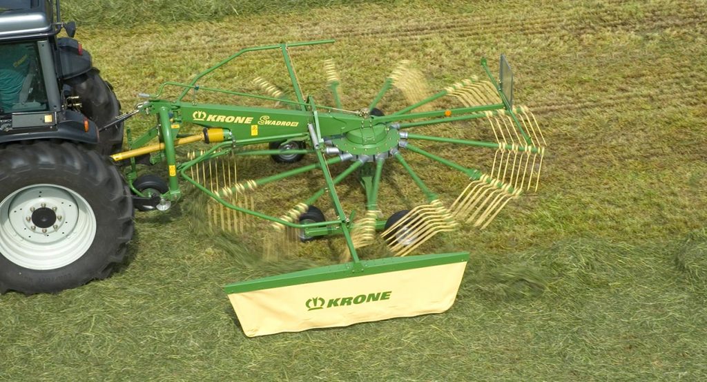 Krone Machinery  single rotor rake  SWADRO 46T
