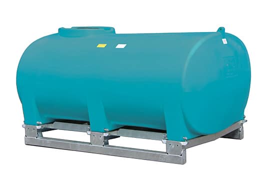 Fully Draining Spray Tanks