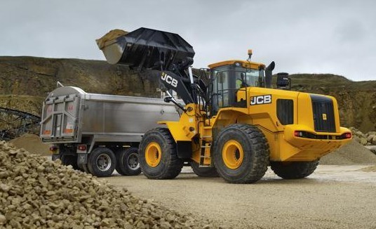 JCB machinery buckets and attachments