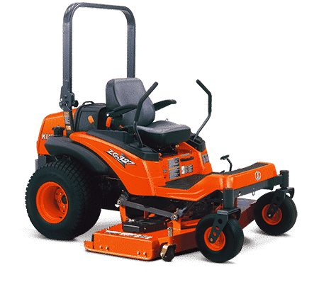Kubota ZG327 zero-turn mower with 60-inch cutting deck