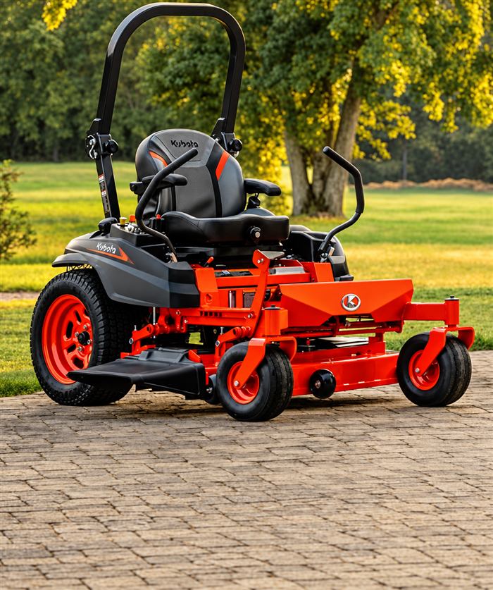 Kubota Z412KW-48 zero-turn mower with 48-inch cutting deck