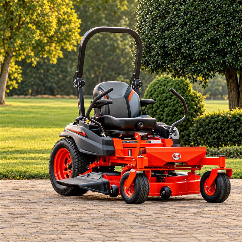 Kubota Z422KW-54 zero-turn mower with 54-inch cutting deck